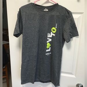 New Love To USTA Tennis Tee Shirt Sz M
